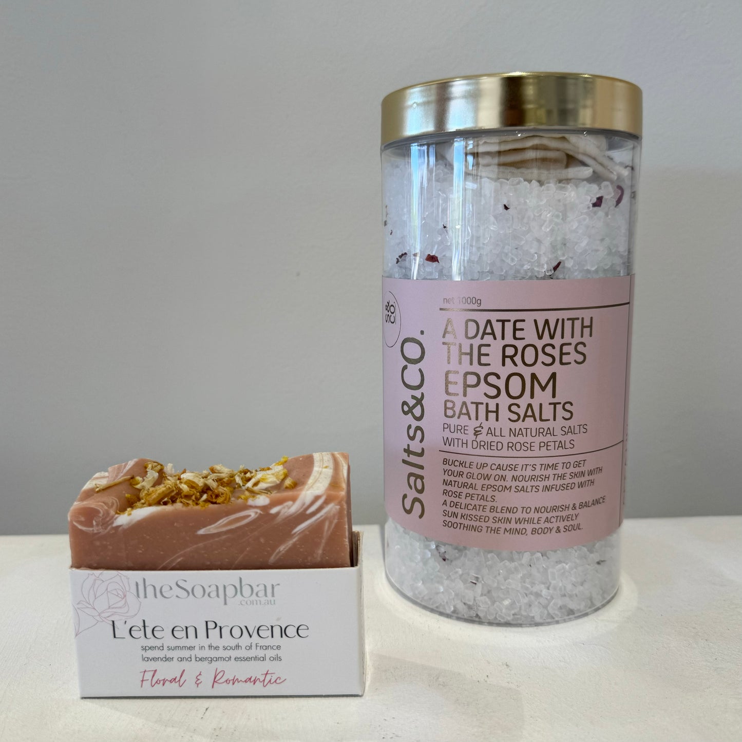 Bath Salt & Soap Duo