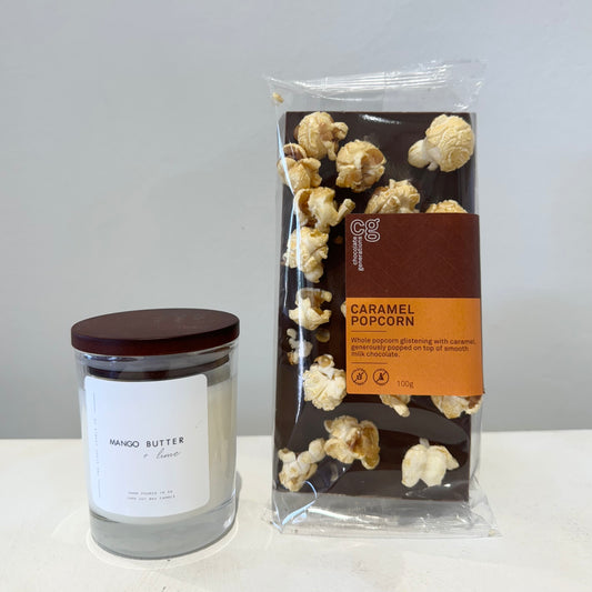 Candle & Chocolate Duo