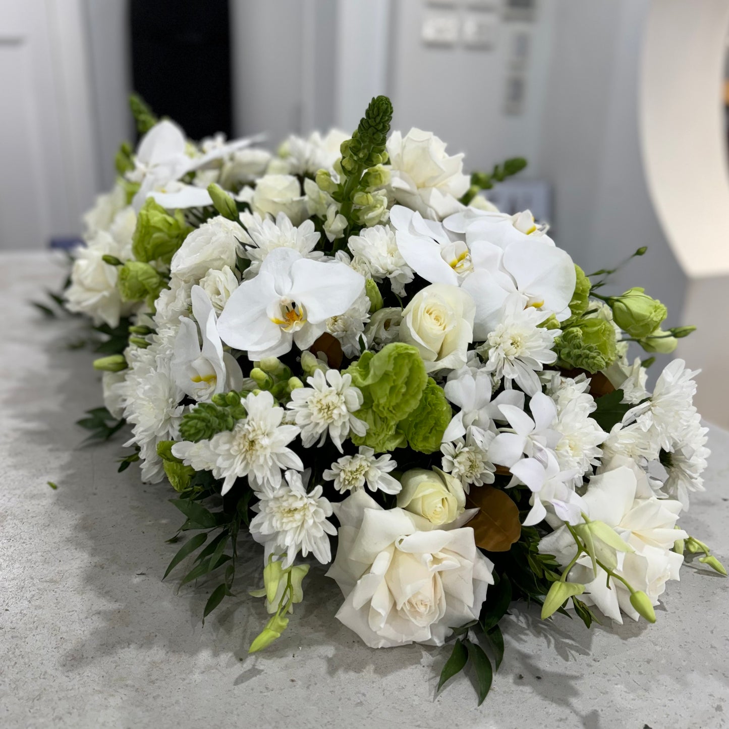 Premium Funeral Casket Spray