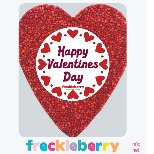 Freckleberry Chocolate Valentines Heart
